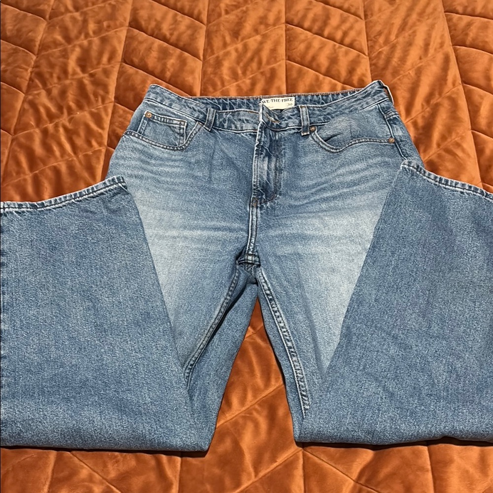 We The Free Light Blue Denim Jeans
